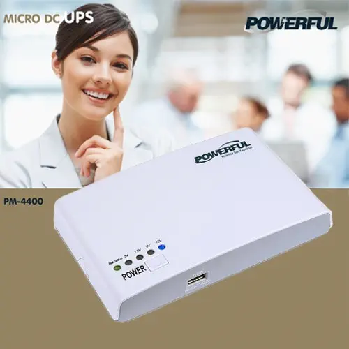 Powerful PM-4400 Micro DC UPS