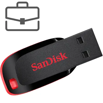 Sandisk Cruzer Blade SDCZ50-016G-B35 USB Flash Bellek
