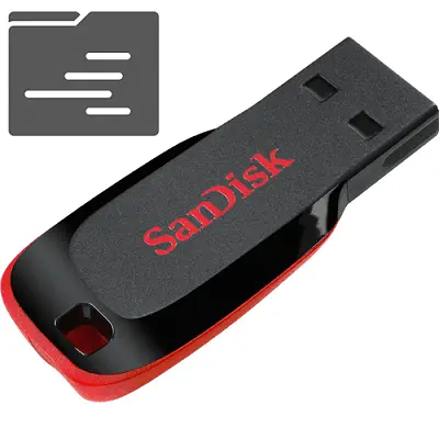 Sandisk Cruzer Blade SDCZ50-064G-B35 USB Flash Bellek