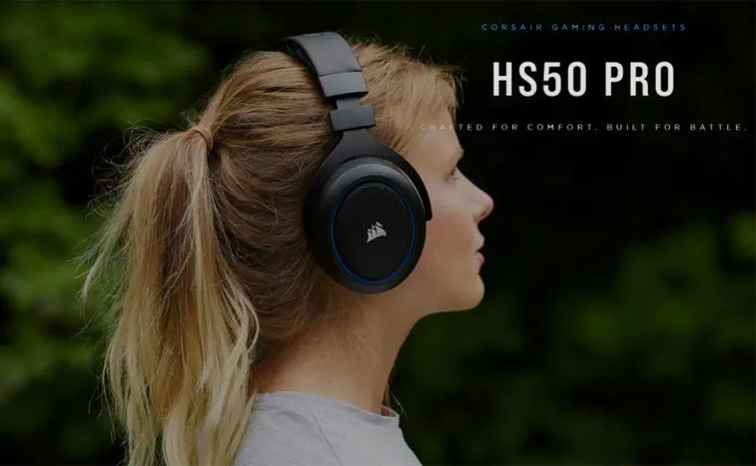Corsair HS50 Pro Stereo Mavi CA-9011217-EU Kablolu Gaming Kulaklık