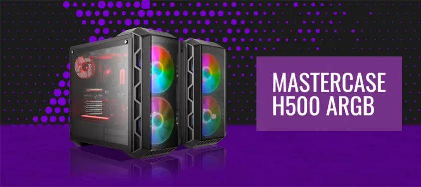 Cooler Master MasterCase H500 ARGB RC-MCM-H500-IGNN-S01 Mid-Tower Gaming Kasa