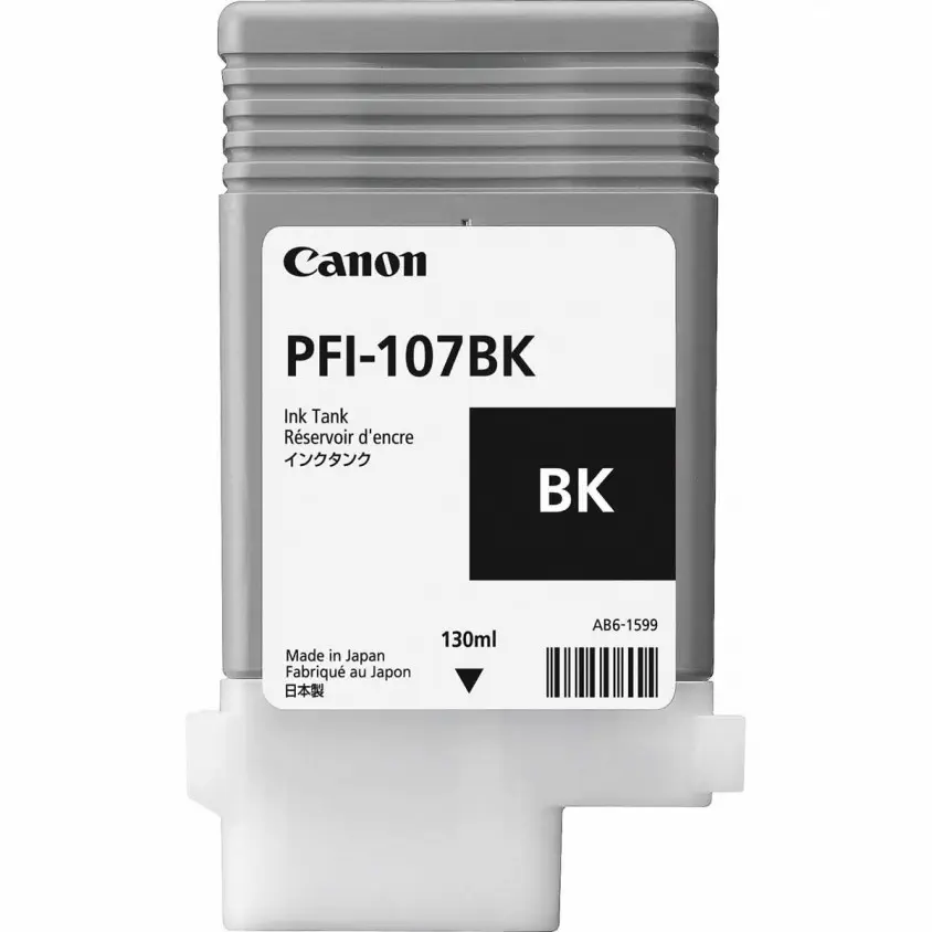 Canon PFI-107BK 6705B001 IPF 670/ IPF 680 Siyah Kartuş