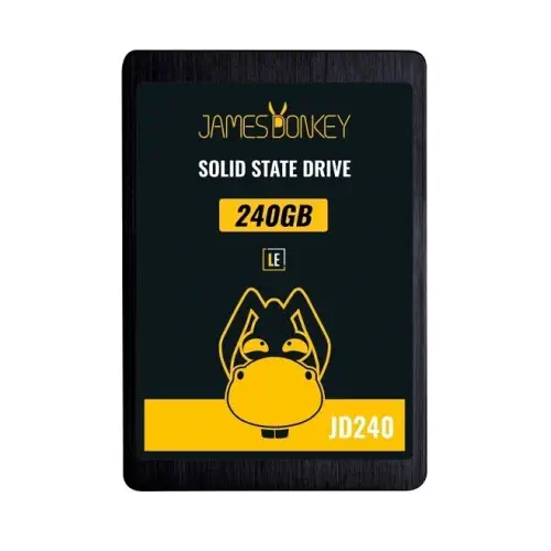 James Donkey JD240 LE 240GB 2.5″ 3D Nand 510MB/500MB/sn SSD Disk
