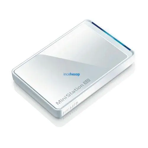 Buffalo 500 GB Ministation Taşınabilir Disk (Beyaz)