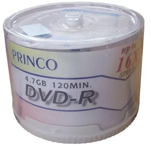 Princo Dvd-R Dvd 4.7 GB (50 Li) Cake Box