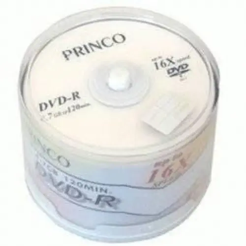 Princo Dvd-R Dvd 4.7 GB (50 Li) Cake Box