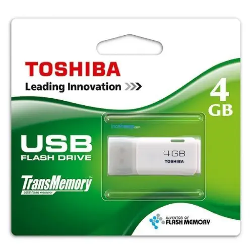 Toshiba 4 GB USB 2.0 Hayabusa Beyaz