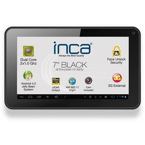 Inca Black 7” 16GB Tablet Pc