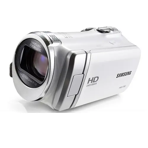 Samsung HMX-F90WPP/XTR 2.7″ HD Memory Kamera Beyaz