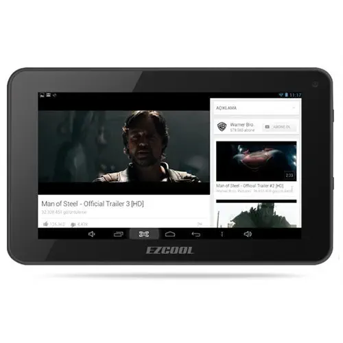 Ezcool Z3 8GB DualCore 9″ HD Siyah Tablet
