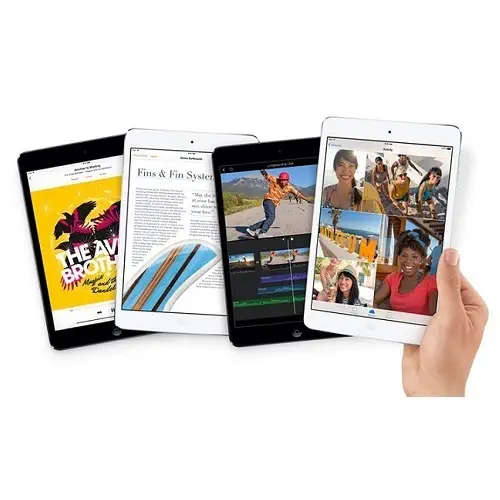 Apple iPad Mini 2 32GB Wi-Fi+4G Gümüş (me824tu/A)