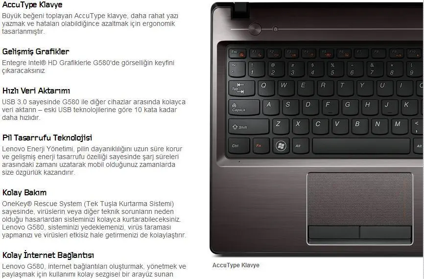 Lenovo G580 59-405685 Notebook