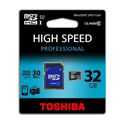 Toshiba 32 Gb Micro Sd Class 10 30Mb/s