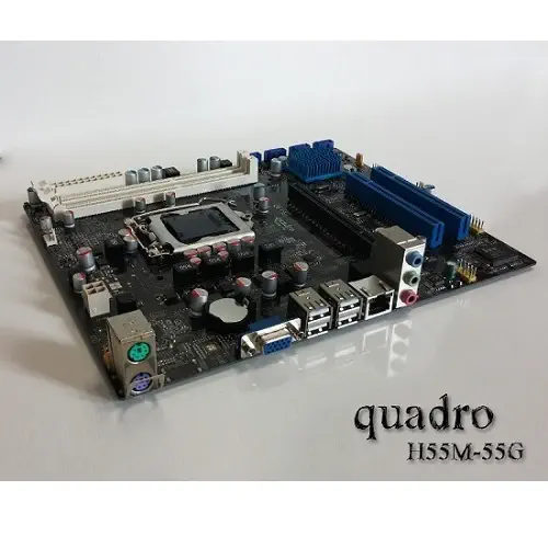 Quadro H55M-55G DDR3 S+V+GLAN 1156p 16x Anakart