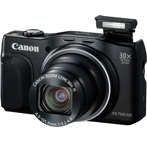 Canon P.Shot SX700 Dijital Fotoğraf Makinesi Siyah 