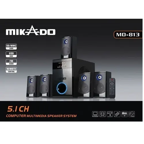 Mikado MD-735 5+1 USB+SD+FM Radyolu Speaker