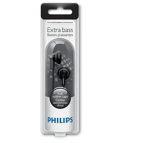 Philips SHE3000BK Kulakiçi Kulaklık Siyah