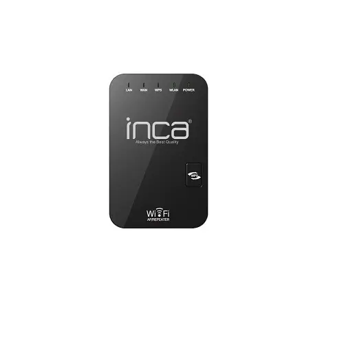 Inca IAP-323RP 300 Mbps 2.4 Ghz Wireless-N Mini Router/Repeater