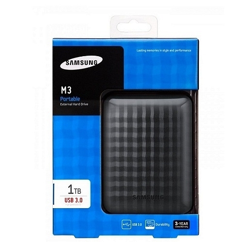 Samsung 1TB 2.5″ M3 USB 3.0 Siyah Taşınabilir Disk STSHX-M101TCB