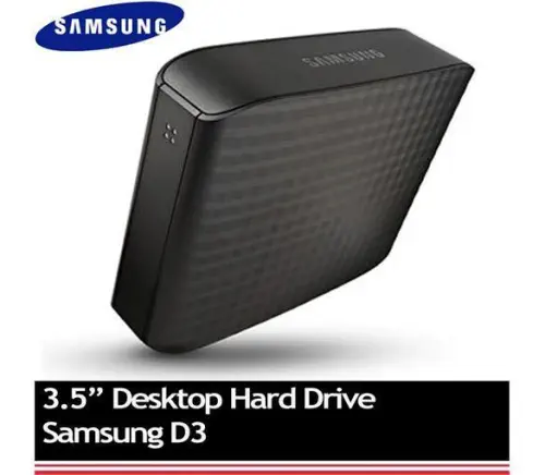 Samsung D3 Station 2TB 3,5″ USB 3.0 Taşınabilir Disk STSHX-D201TDB