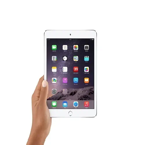 Apple iPad Mini 3 128GB Wi-Fi Gümüş Tablet (MGP42TU/A)