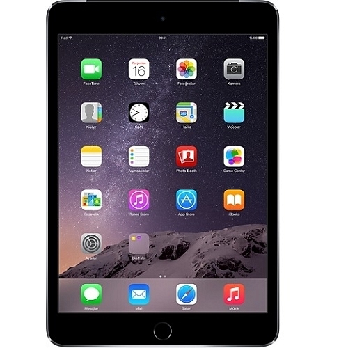 Apple iPad Mini 3 128GB Wi-Fi Uzay Gri Tablet (MGP32TU/A)