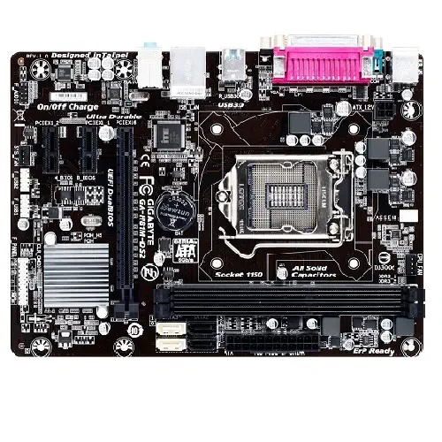 Gigabyte H81M-DS2 Intel H81 Express Soket LGA1150 DDR3 1600MHz Sata 3 USB 3.0 Micro ATX Anakart