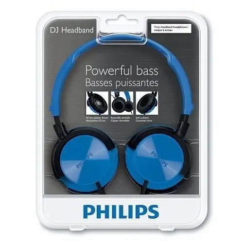 Philips SHL3000BL  Kafa Bandı Kulaklık Mavi