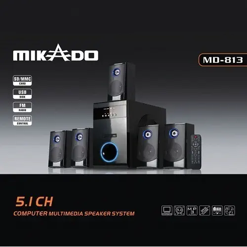 MIikado MD-813 5+1 USB+SD+FM Multimedia Speaker