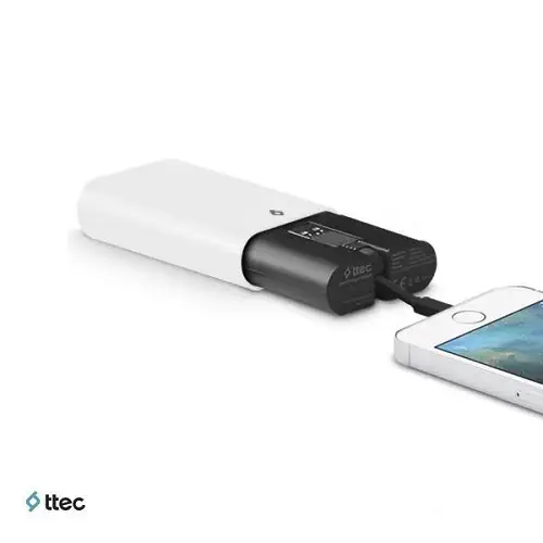 Ttec Easysharge Smart MFİ Taşınabilir Şarj Cihazı 5600mAH Beyaz