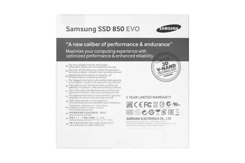 Samsung 850 Evo 500GB 540MB/520MB/s SSD Disk - MZ-75E500BW