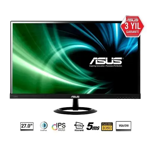 Asus VX279N IPS 5MS DVI/VGA 27″ Geniş Monitör