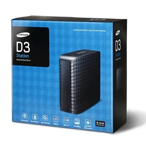 Samsung D3 6 TB USB 3.0 Siyah STSHX-D601TDB