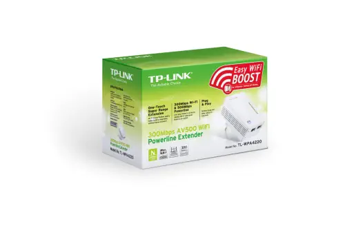 Tp-Link TL-WPA4220 300Mbps Powerline Starter Tekli