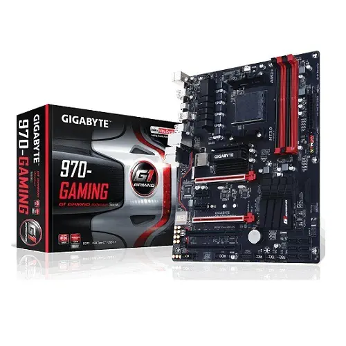 Gigabyte 970-Gaming AMD 970+SB950 Soket AM3+ DDR3 2000MHz (O.C.) ATX Anakart