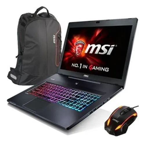 MSI GS72 6QE(Stealth Pro)-243TR Intel Core i7-6700HQ 2.6GHz/3.5GHz 16GB 256GB SSD+1TB 3GB GTX970M 17.3″ Full HD Win 10 Gaming Notebook