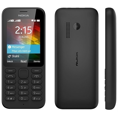Nokia 215 Çift Sim Siyah Cep Telefonu - İthalatçı Firma Garantili