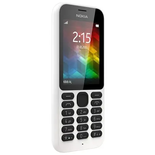 Nokia 215 Çift Sim Beyaz Cep Telefonu - İthalatçı Firma Garantili