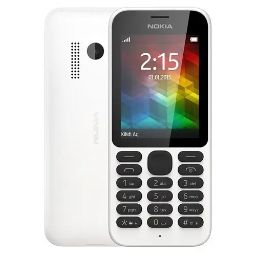 Nokia 215 Çift Sim Beyaz Cep Telefonu - İthalatçı Firma Garantili