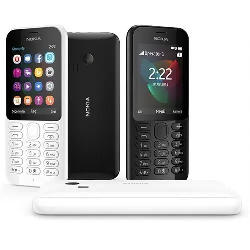 Nokia 222 Çift Hatlı Beyaz Cep Telefonu (İthalatçı Firma Garantili)