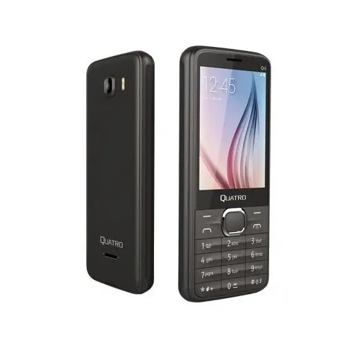 Quatro Q8 Cift Hatlı Siyah Cep Telefonu