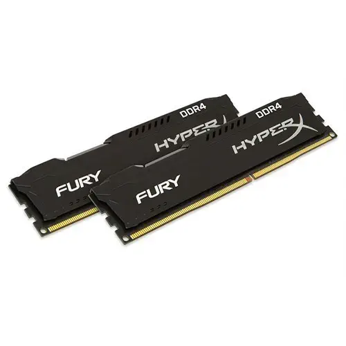 HyperX Fury Black 16GB (2x8GB) DDR4 2400MHz CL15 Bellek - HX424C15FB2K2/16