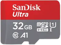 Sandisk Ultra 32GB 98MB/S Class 10 microSDHC Hafıza Kartı + Adaptör SDSQUAR-032G-GN6MA