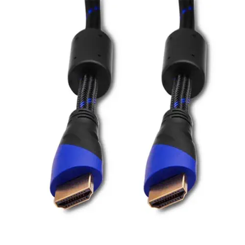 S-Link SLX-260 HDMI - HDMI v1.4 3D 24k Altın Kaplama Uç Koruma Kılıflı 5m Kablo