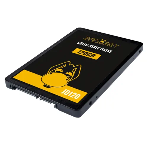 James Donkey JD120 120GB 2.5″ 3D Nand 510MB/440MB/sn SSD Disk - 3 Yıl Birebir Değişim Garantisi
