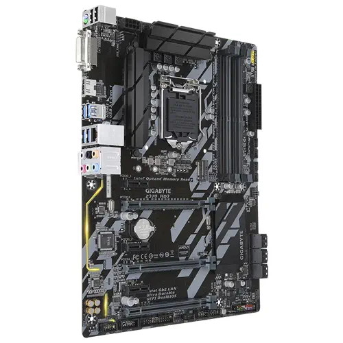Gigabyte Z370 HD3 Intel Z370 Express Soket 1151 DDR4 4000(OC)MHz ATX Gaming Anakart