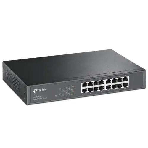Tp-Link TL-SG1016D 16 Port 10/100/1000Mbps Gigabit Desktop/Rackmount Switch