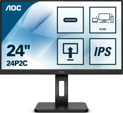 AOC 24P2C 23.8″ 4ms 75Hz Adaptive-Sync IPS Full HD Monitör