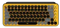 Logitech POP Keys Blast Özelleştirilebilir Emoji Tuşlu Mekanik Kablosuz Sarı&Siyah  Klavye - 920-010818