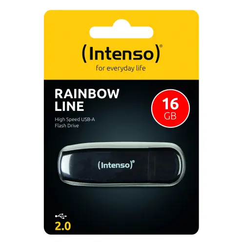 Intenso Rainbow Line 3502470 16GB USB 2.0 Flash Bellek